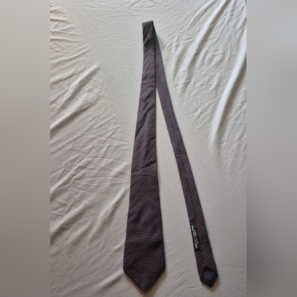 Vintage Christan Dior Handmade Silk Tie